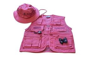 Jr Ranger Vest & Hat Combo - Pink Grand Canyon