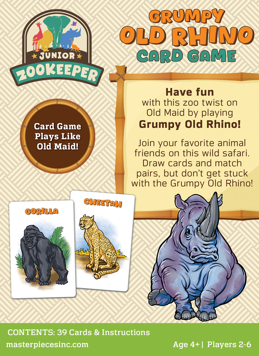 Grumpy Old Rhino – Jr Ranger Shop
