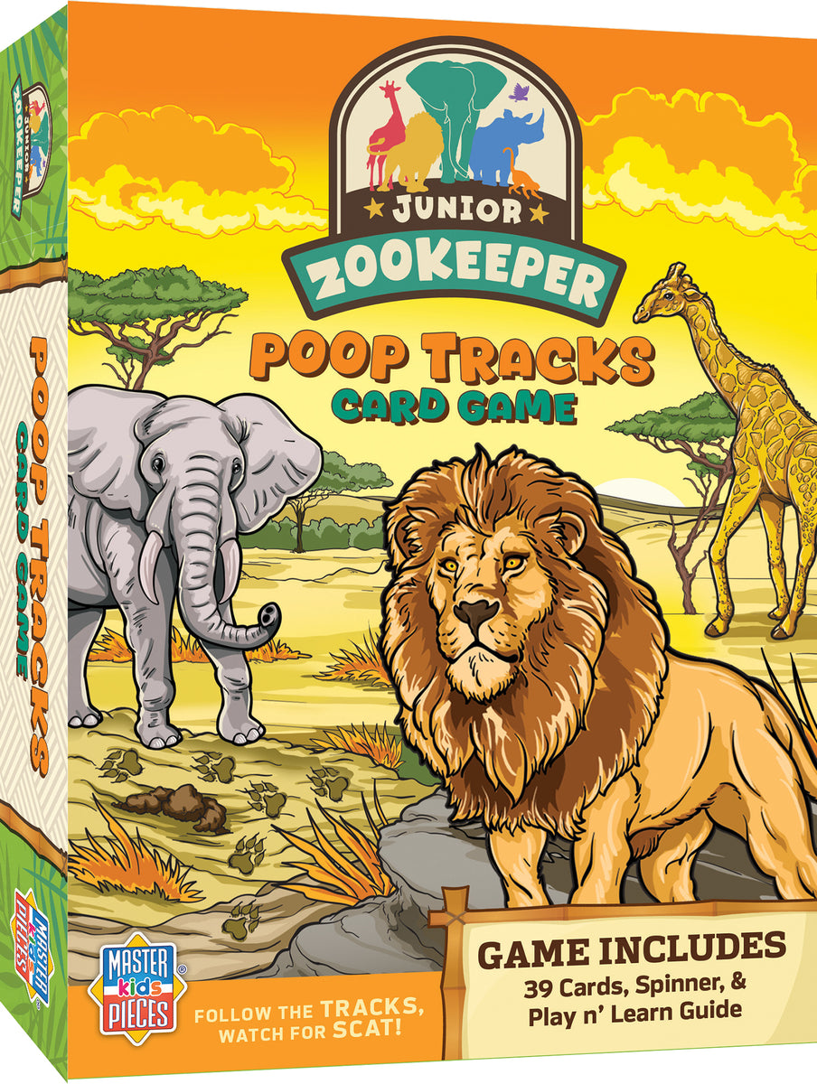 Jr Zookeeper Poop Tracks – Jr Ranger Shop