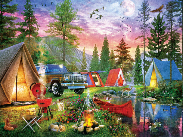 Campside - Moonlight Camping Puzzle