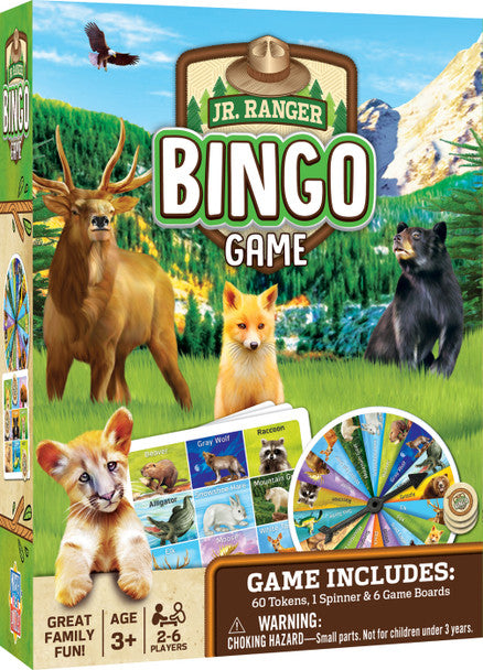 Jr Ranger Bingo Game