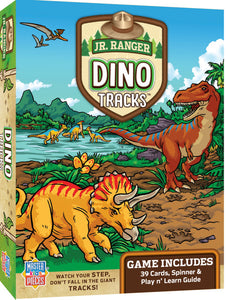 Jr Ranger Dino Tracks Card Game