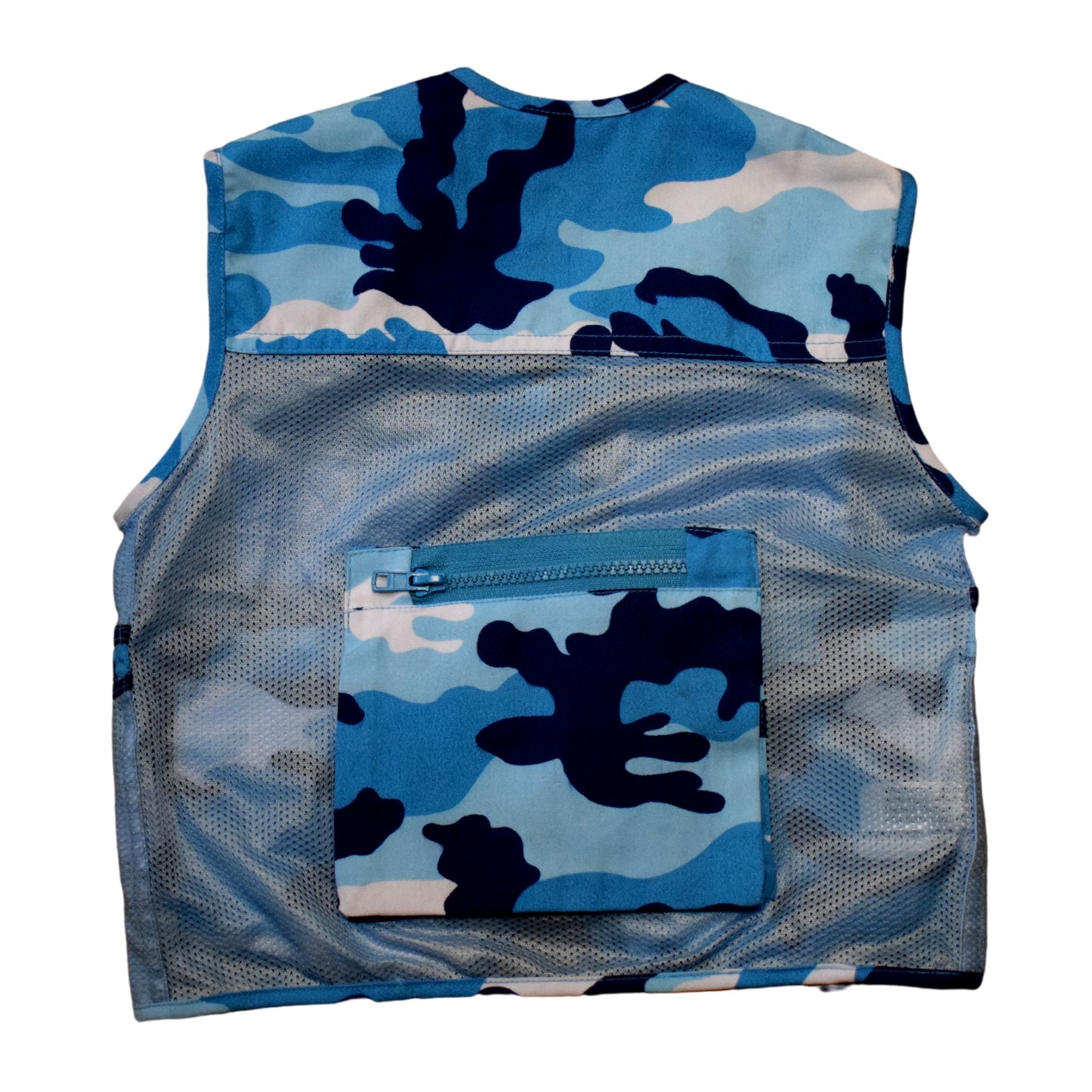 Adventure Vest - Blue Camo with American Flag – Jr Ranger Shop