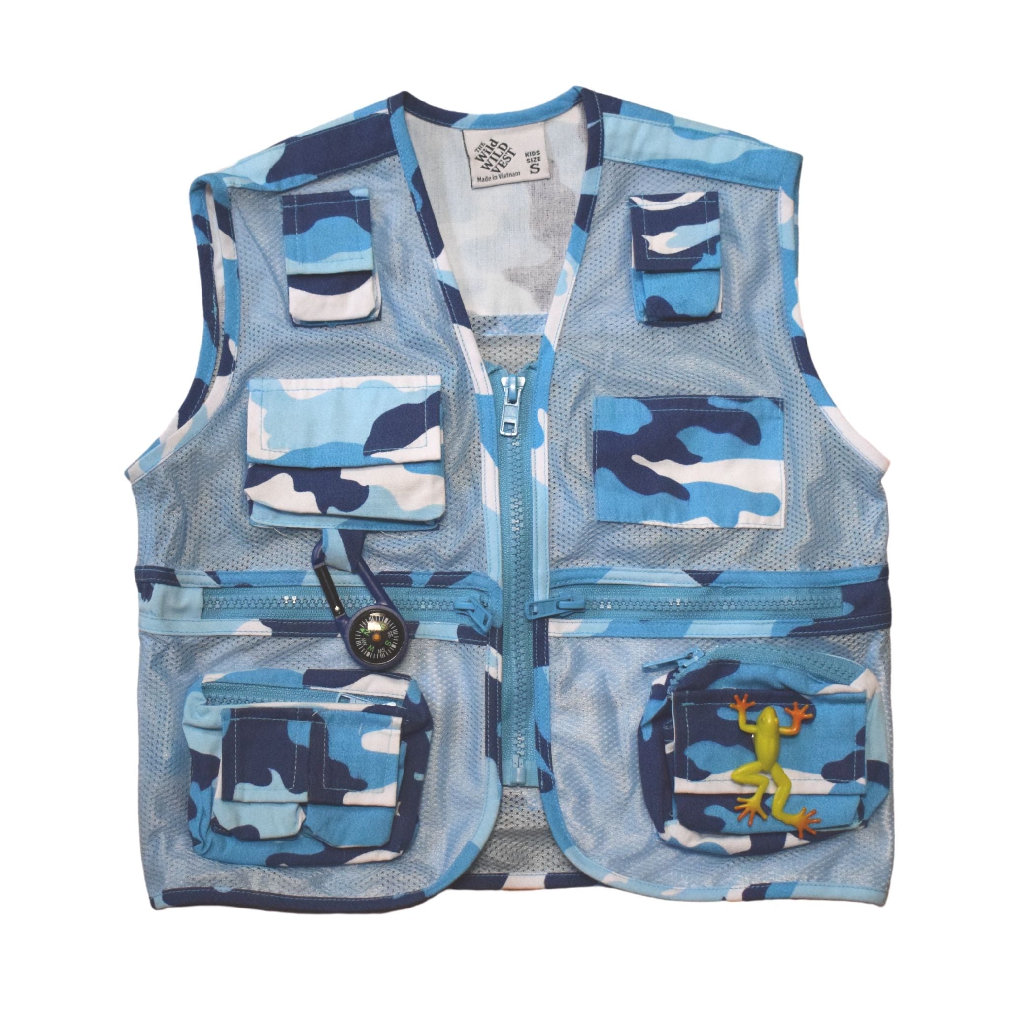Adventure Vest - Blue Camo – Jr Ranger Shop
